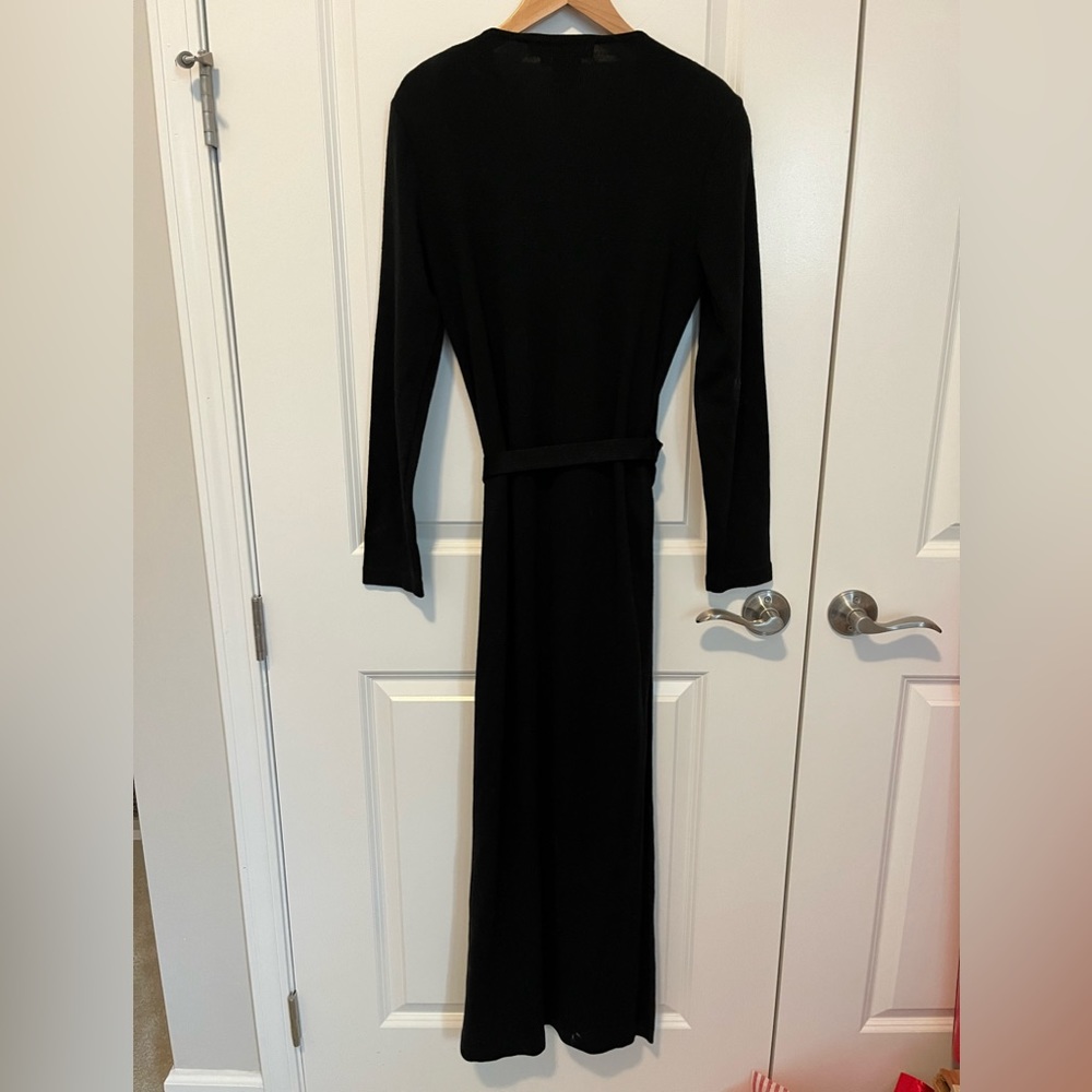 Black knit maxi dress - Picture 3 of 3